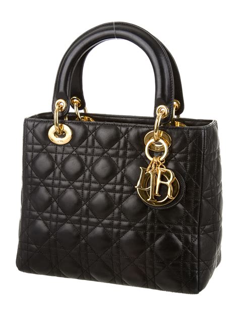 vintage lady dior|dior lady dior handbag.